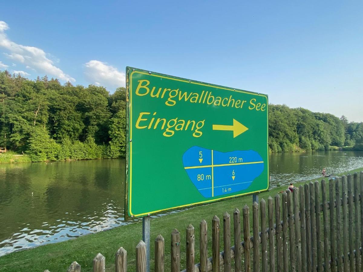Pension-Ferienwohnung Liesbachtal Direkt Am Waldrand Bayerische Rhoen Schonau an der Brend ภายนอก รูปภาพ