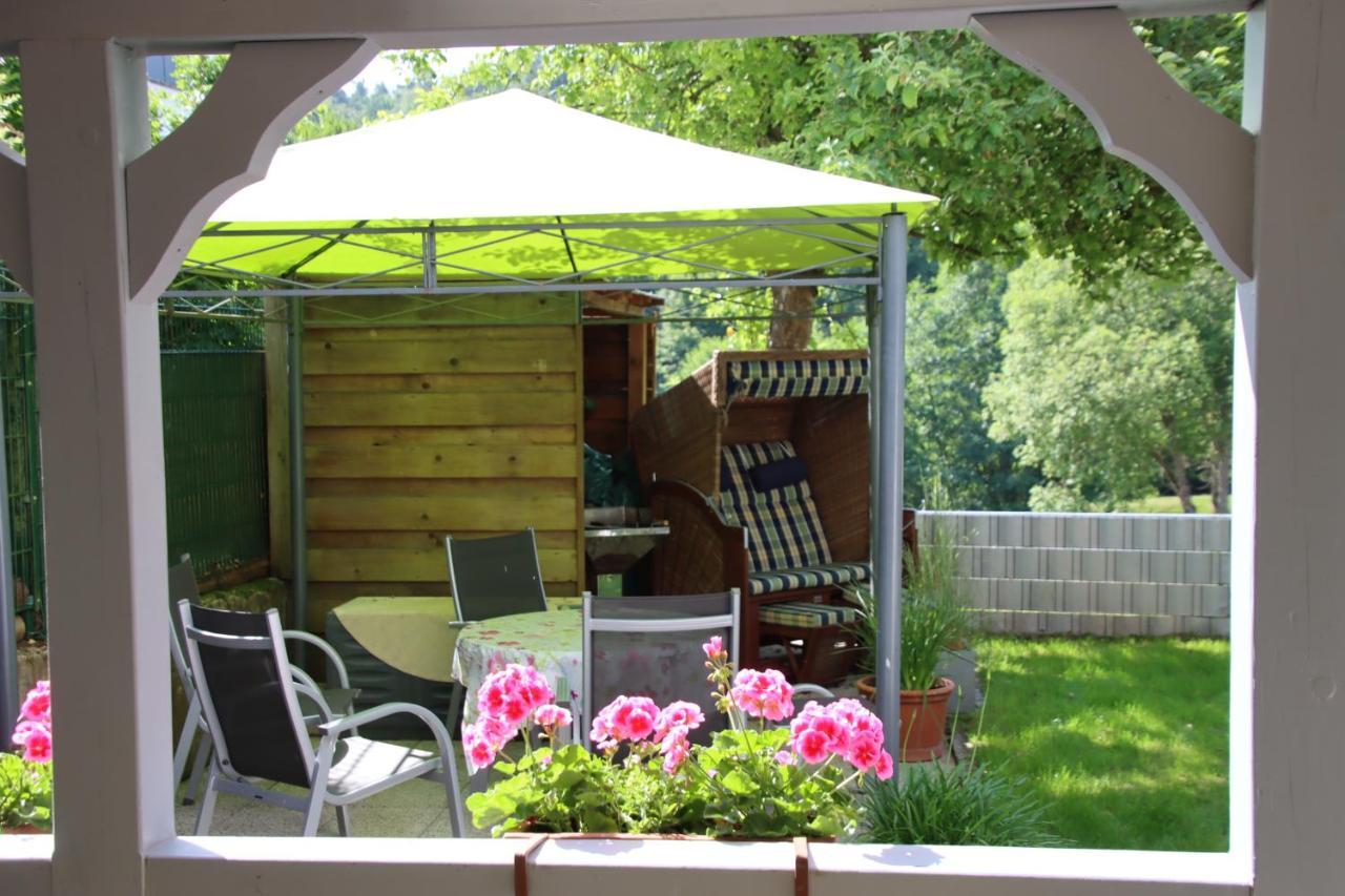 Pension-Ferienwohnung Liesbachtal Direkt Am Waldrand Bayerische Rhoen Schonau an der Brend ภายนอก รูปภาพ
