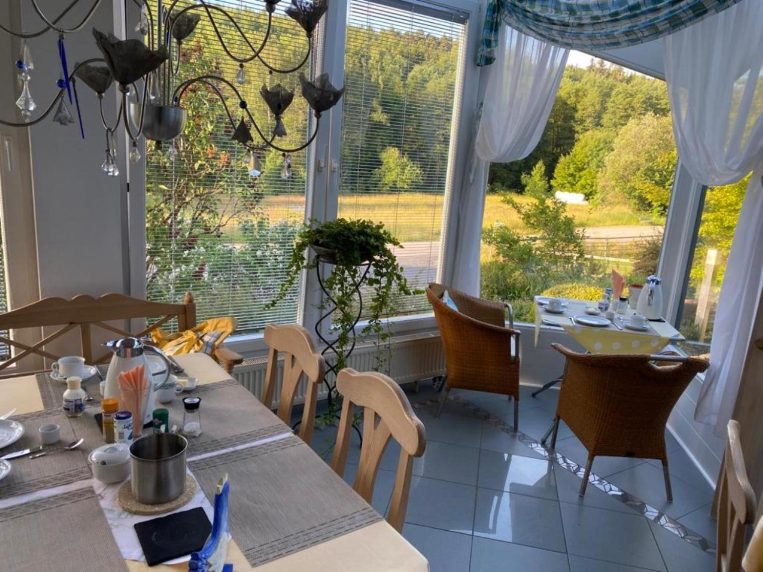Pension-Ferienwohnung Liesbachtal Direkt Am Waldrand Bayerische Rhoen Schonau an der Brend ห้อง รูปภาพ