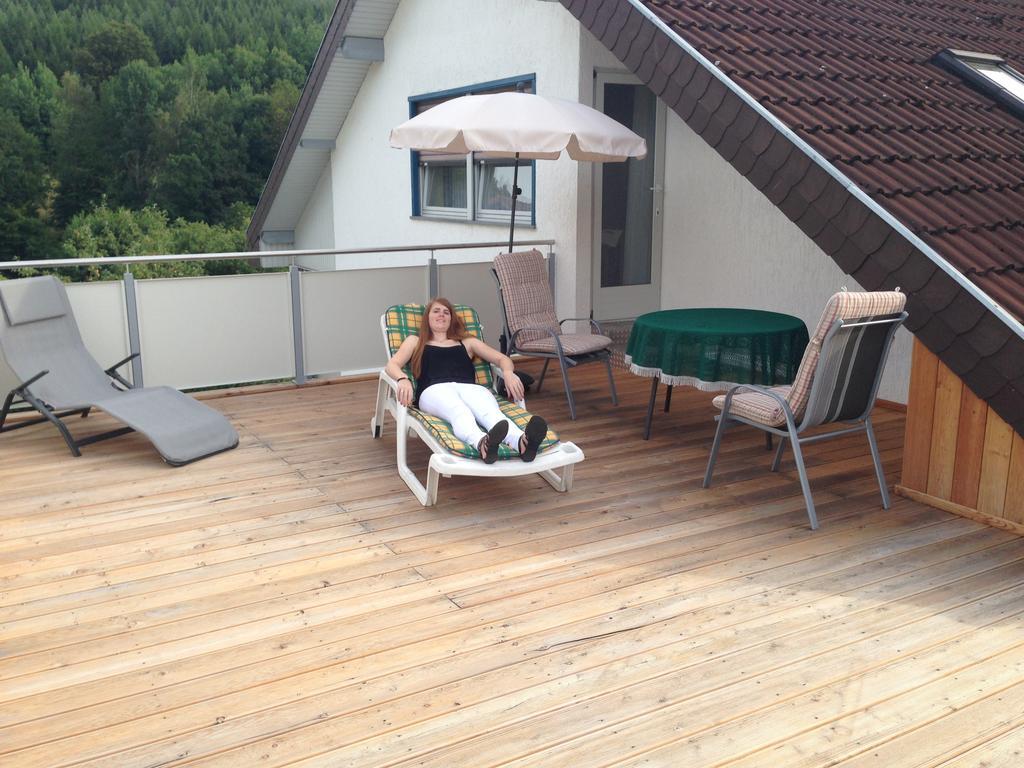 Pension-Ferienwohnung Liesbachtal Direkt Am Waldrand Bayerische Rhoen Schonau an der Brend ห้อง รูปภาพ